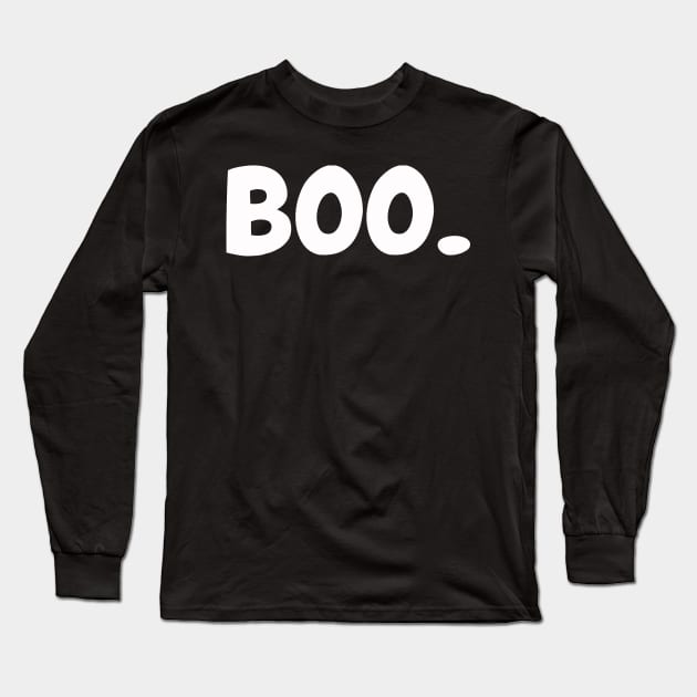 boo. design Long Sleeve T-Shirt by moudzy